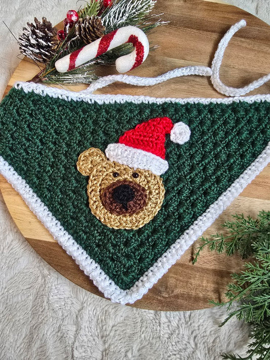 Beary Christmas bandana