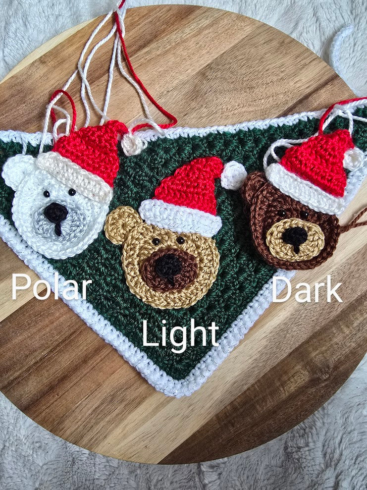 Beary Christmas bandana