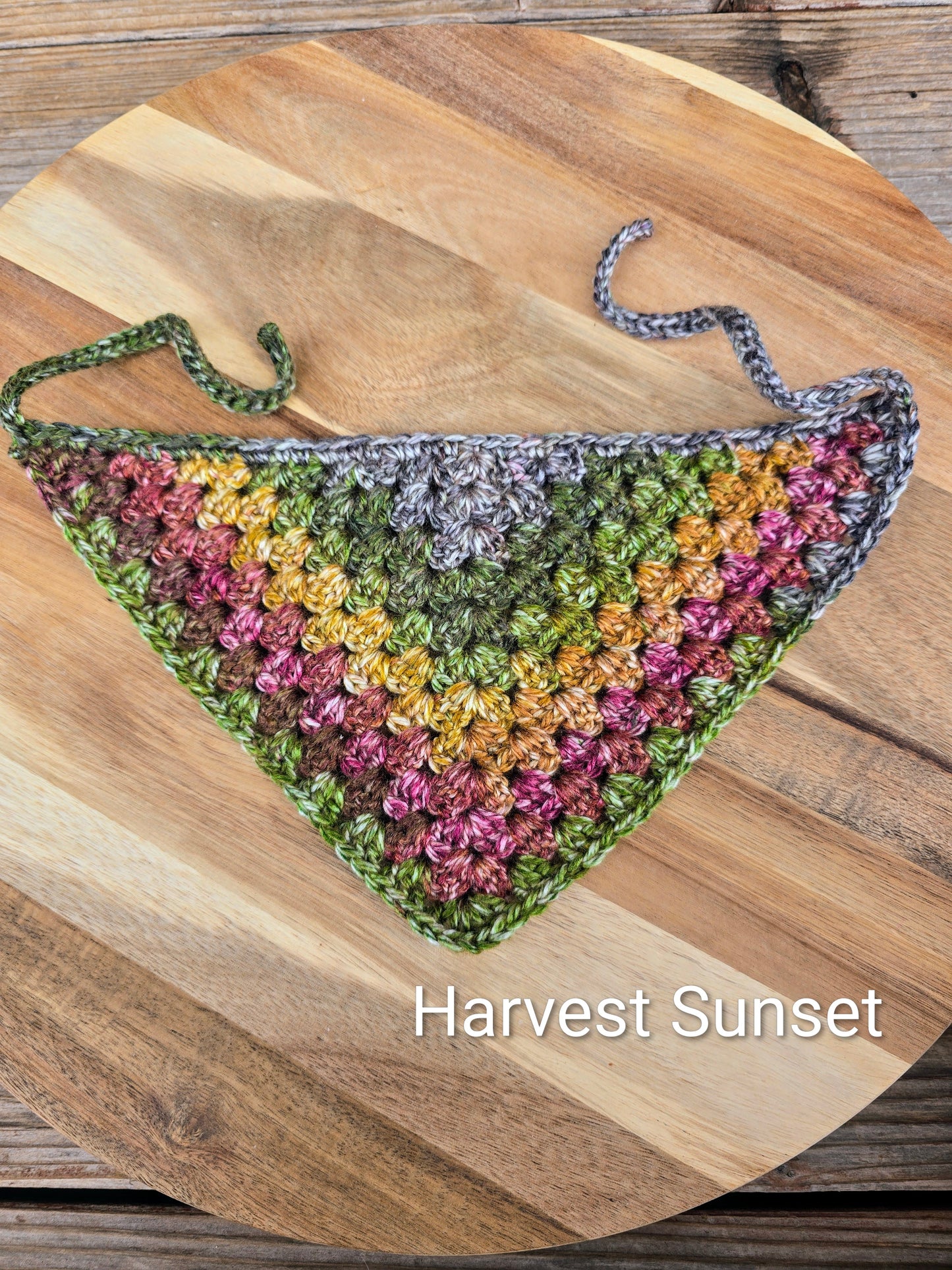 Yarn of the Month Solid Bandana